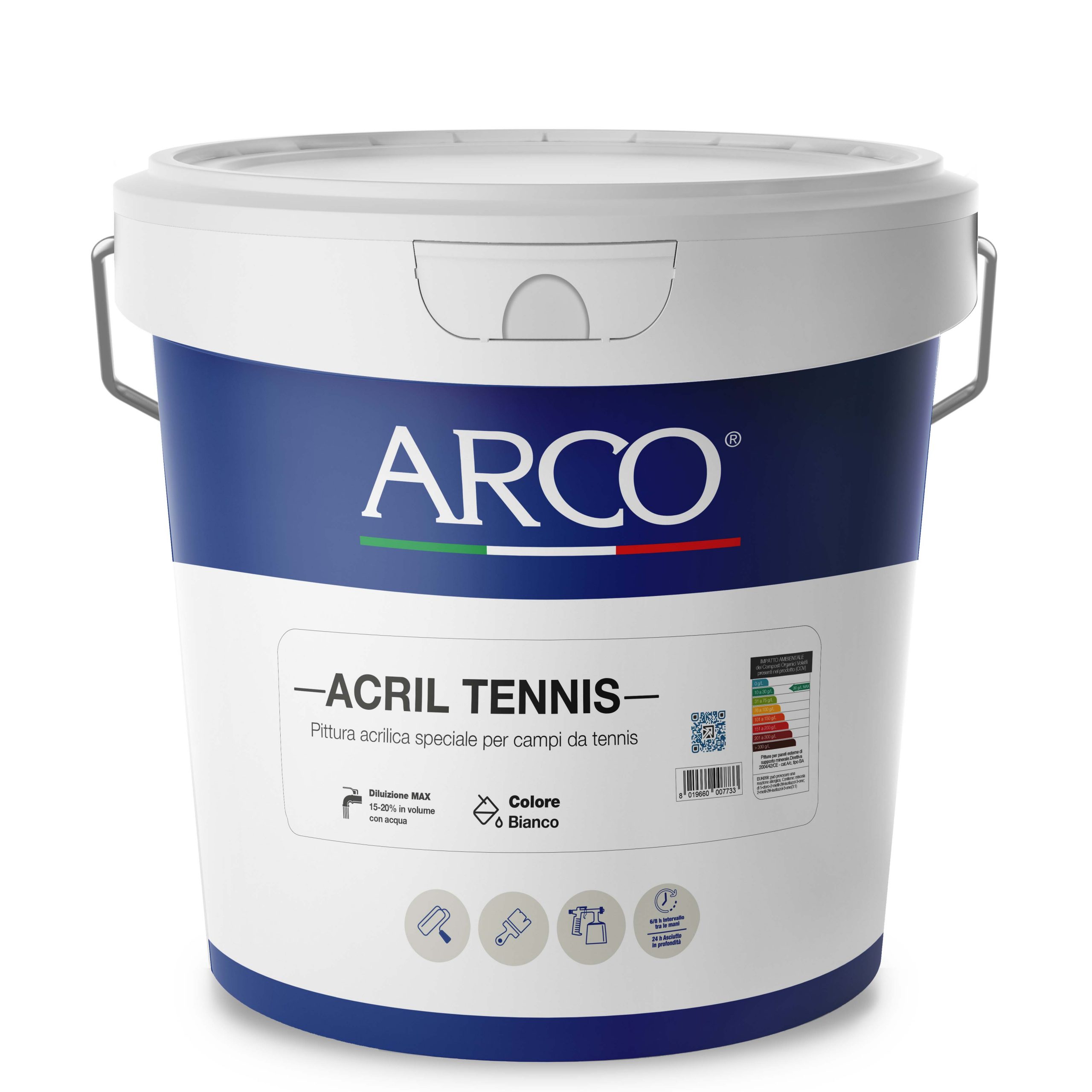 Acril tennis bianco