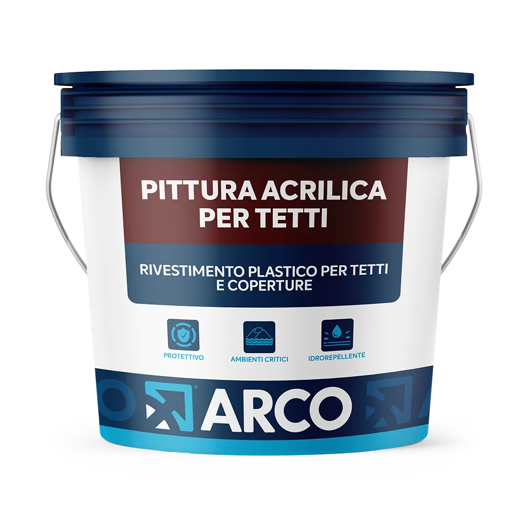 pittura acrilica per tetti